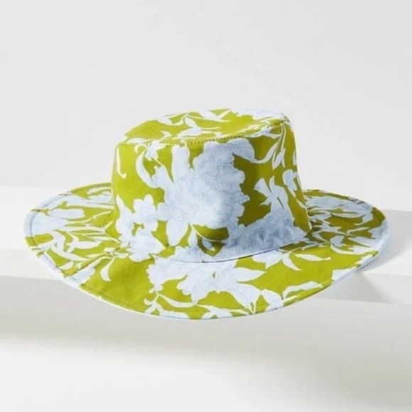 NWT Anthropologie Leyla Floral  Print Bucket Hat - Picture 1 of 6